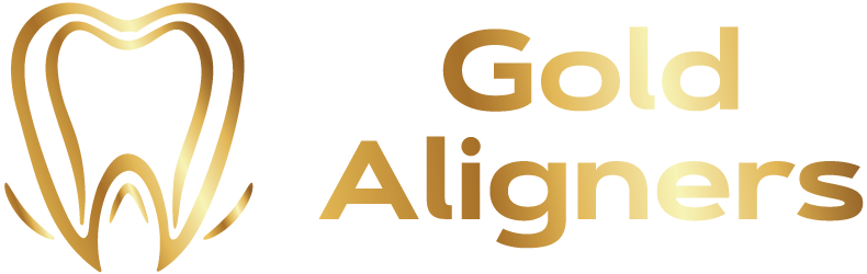 logo gold aligners